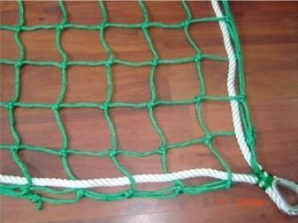 Cheap Knotless Construction Safety Netting For Building , Htpp Square Mesh Netting for sale