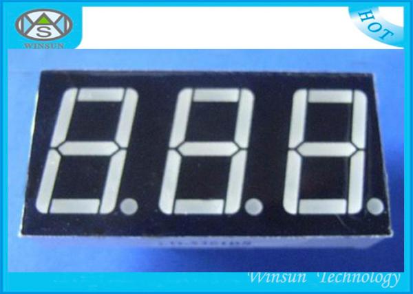 Cheap 0.8 Inch 7 Segment Led Displays , Counter Display Three 3 Digit For Household Eletronics for sale