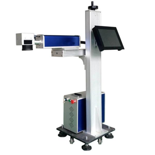 Cheap Label Content Flying Laser Marking Machine Expiry Date English Language for sale