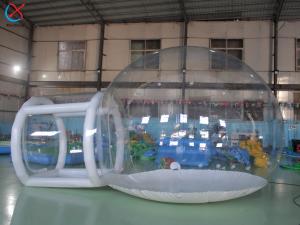China Factory Inflatable Bubble Tent with Tunnel Inflatable Transparent Bubble Tent on sale