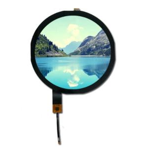 LVDS Interface Round TFT Display TFT LCD Touch Panel 3 Inch 1024x600