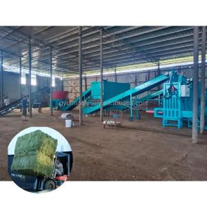 Poultry Feed Line Processing Square Corn Silage Packing Machine for Energy Mining 30-60kg