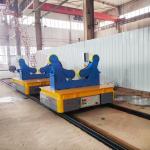 Best 8 T Battery Powered Transfer Cart Platform Container Handling Rail Wagon wholesale