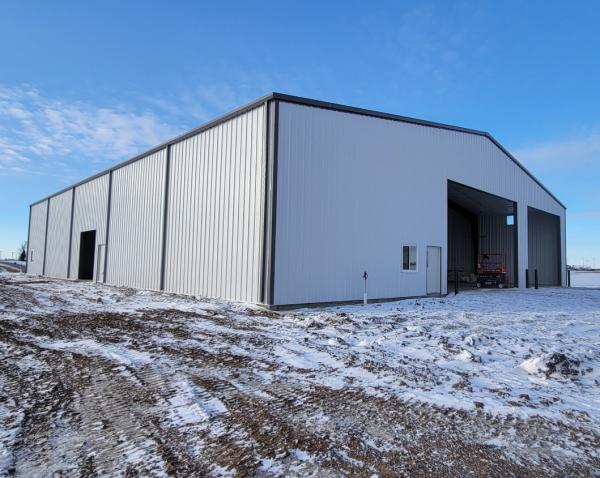 Cheap As The Customer Request Commercial Metal Storage Building with PU Insulation Option for sale