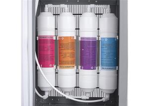 1/4'' Inlet Outlet Drinking Water Filter Cartridge Fixed With Iron Bracket C Clamp PE Tube