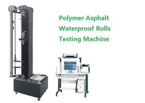 Polymer Asphalt Waterproof Rolls 400W UTM Universal Testing Machine