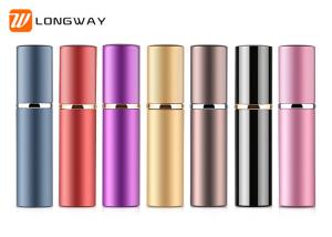 Empty  Pen Type Twist Up Refillable Perfume Spray Bottle Aluminium Covered 10ml