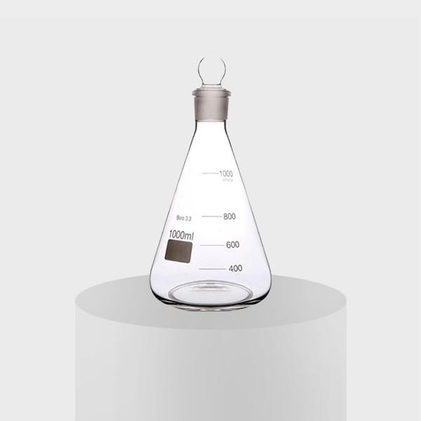 Cheap OEM Lab Testing Equipments BORO3.3 Borosilicate Conical Flask for sale