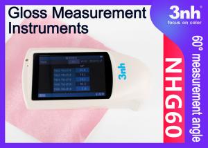 China Digital Touch Screen Gloss Measurement Instruments NHG60 60 Degree For Ink Resin Skin Texture on sale