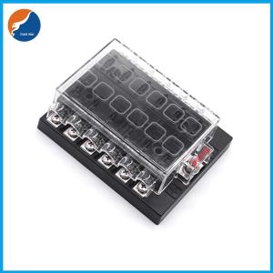 1 Input 12 Output Multiway Automotive Blade Fuse Block Without LED Indicator