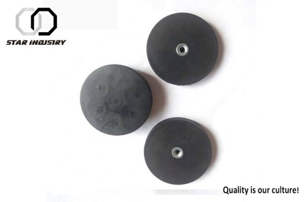 Cheap Internal Thread LED Light Magnets Rubber Coated Long Service Life for sale