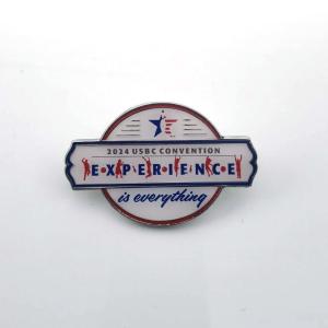 USB C Convention Soft Enamel Lapel Pin Bold Colors And Intricate For Event Memorabilia And Bowling Enthusiasts