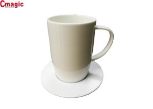 Ceramic ember Desktop Smart Cup With Wireless Charging Pad Customized Color