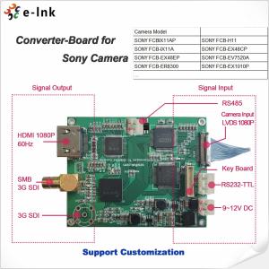 China RS232 control HDMI Fiber Extender Converter Board For Sony Camera Output on sale