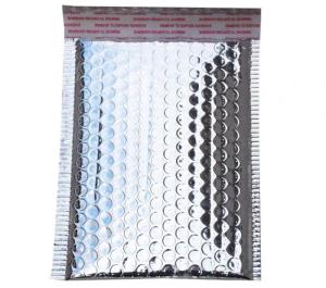 Durable Metallic Bubble Wrap Envelopes , Custom Printed Bubble Envelopes