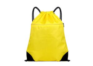 210d Polyester Drawstring Bag , Custom Drawstring Backpack Multi - Function