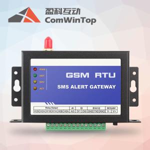 Best GSM solar system data logger CWT5015 gprs rtu sms monitor controller with 2 digital input/ 1 analog input /3 relay outpu wholesale