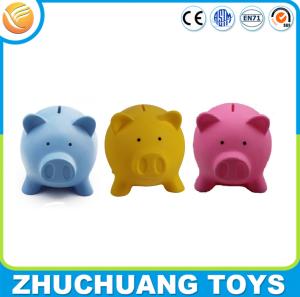 Best wholesale kids plastic cheap unbreakable pig piggy bank wholesale