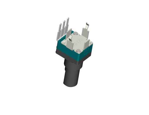 Cheap RV97P2N0 Rotary Potentiometer Single Unit Insulated Shaft Sealed for sale