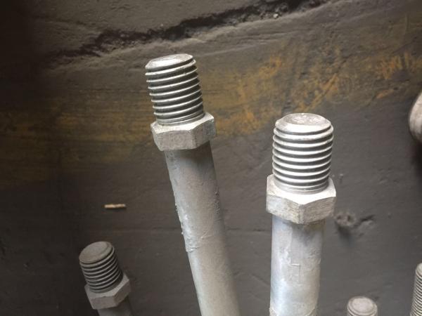 Cheap Precise Design Pole Line Hardware Forged Nut Power Installed Anchor Rods for sale