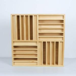 Best Square Shape Wooden QRD Acoustic Diffuser Enhanced Sound Dispersion For Studio wholesale