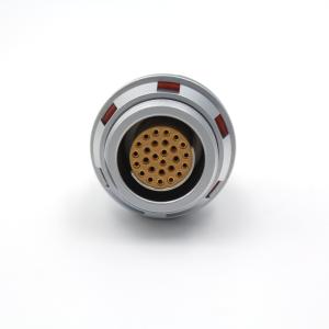 Best F Series 27 Pin Self Locking Push Pull Socket Connector With Solder Termination wholesale