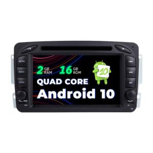 Best 2 DIN Android Touch Screen Car Stereo With Gps And Bluetooth For Mercedes Benz wholesale