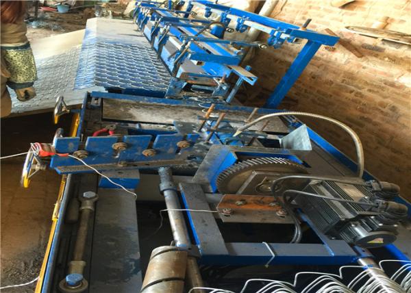 Cheap Easy Operation Chain Link Wire Machine , Chain Link Fence Making Machine for sale