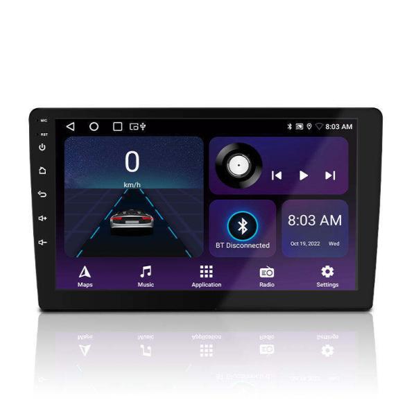 Cheap 10 Inch Touch Screen Universal Car Radio with Multi Language and 2 Din Build-in Design for sale