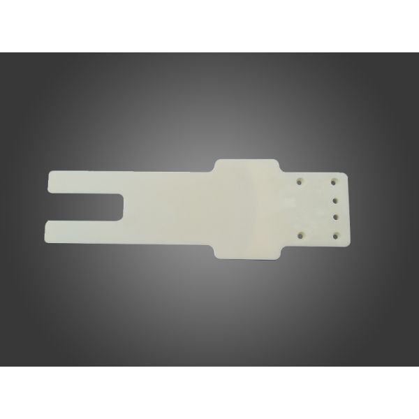 Semiconductor 99.5 % Aluminium Oxide Ceramic Components Handling Arms For Industry