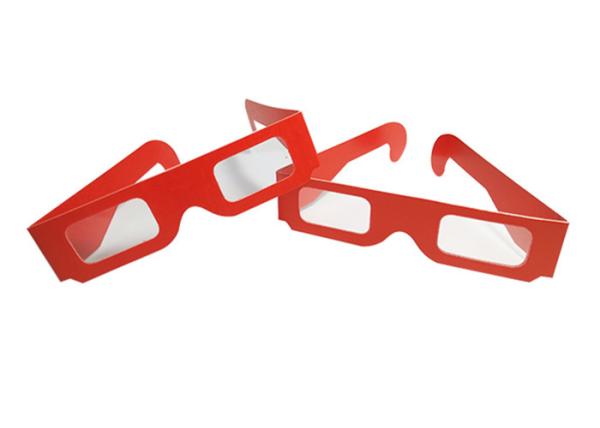 Cheap Custom Printing Red Cyan 3d Glasses Durable With Chromad Depth Lens for sale