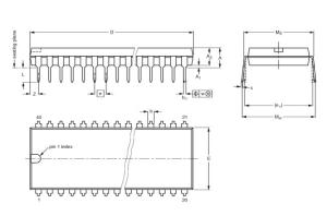 MCU Microcontroller Unit S87C552 -  - Single-chip 8-bit microcontroller