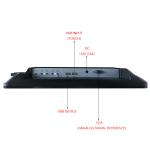 LED POS Touch Monitor Capacitive Touch Display Directly Connected To Mouse /