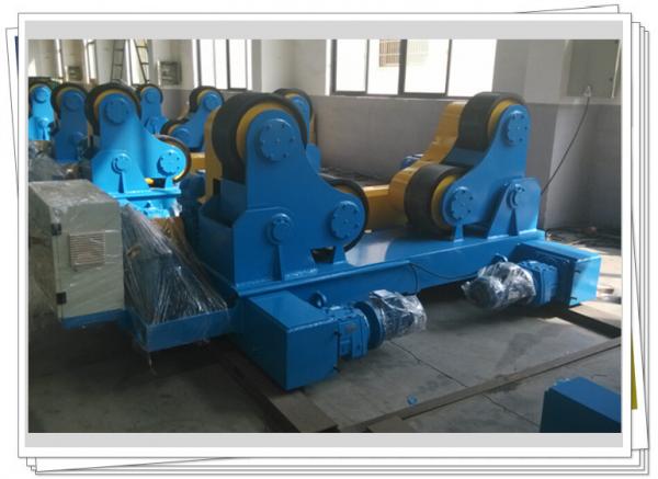 Cheap Self-aligned Pipe Turning Rolls Bed Tank Pipe Vessel Seam Welding , 80T for sale