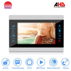 Best Amazing Wired Villa video intercom system Entry system home security with Clock&amp;date function wholesale