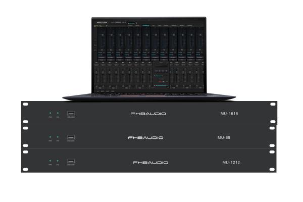 Cheap MU-12 Audio Digital Signal Processor 12CH Camera Tracking For Zoom Conference for sale