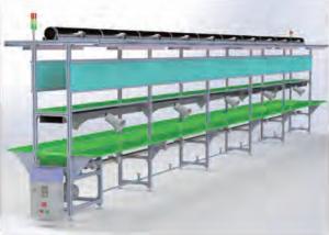 Best Electronics Assembly Line Conveyor 20m/Min , Linear Belt Conveyor Line wholesale