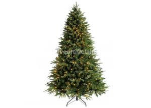 China 120cm 150cm 180cm PVC Artificial Xmas Trees With Pine Cones on sale