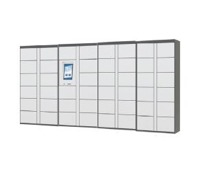 Automation Digital Pin Code Smart Luggage Storage Locker With Face Recognition Barcode