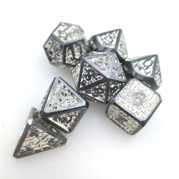 Cheap Neat Sharp Edges Polyhedral Dice Sets Board Game Resin Dice For Gifts for sale