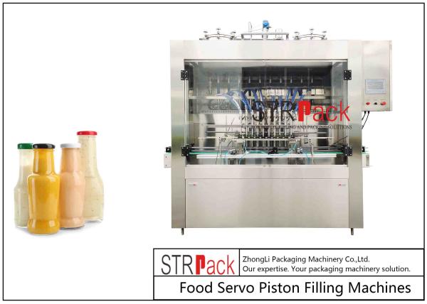 Cheap Salad Dressing Sauce Bottle Automatic Liquid Filling Machine 24 Heads for sale