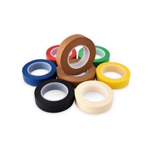 China Natural Rubber Different Colored Painters Paper Masking Tape For Painting on sale