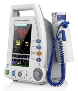 7'' Color Display Portable Vitals Monitor S60Vista Masimo / Nellcor SpO2 NIBP Quick Temp