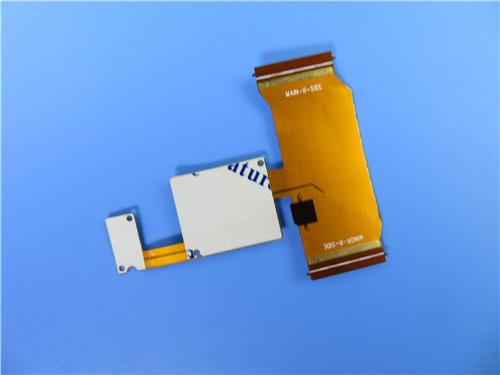 Cheap Multilayer Flex PCB 4-layer Flexible Printed Circuit (FPC) With Immersion Gold for GPRS Router for sale