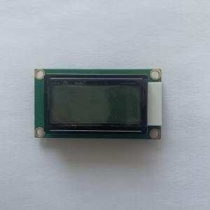 China STN Yellow Green 8*2 LCD Module NT7066U 0802 Character LCD Display on sale