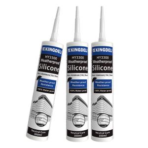 China Anti Mildew Neutral Fireproof Silicone Sealant HY3300 Multi Use on sale