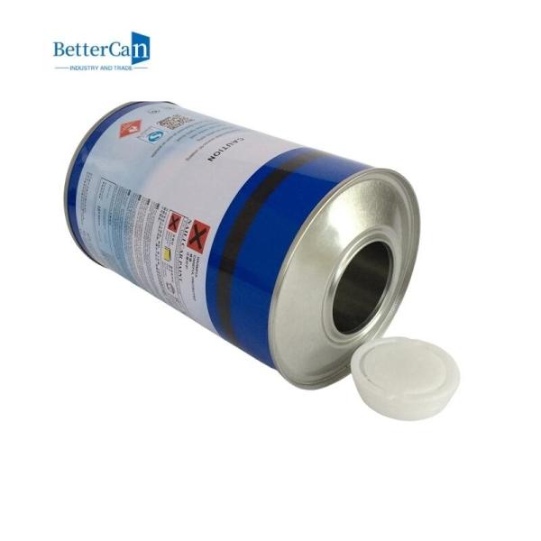 Cheap Empty 1 Quart Paint Cans ,  Paint Small Tin Cans For Hardener Package for sale
