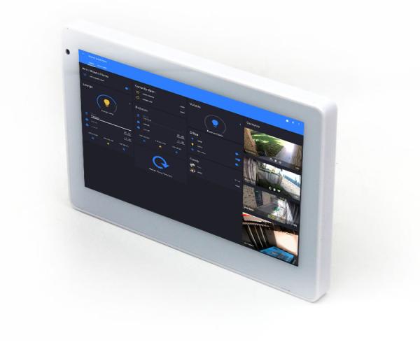 Cheap OEM Custom Android Inwall Mount Tablet With POE NFC Reader LED Light For Meeting Room for sale