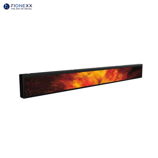 Cheap Streamlined 23.1inch Stretched Bar LCD Display Shelf Edge LCD Panel for sale