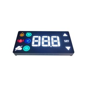 Best 3 Digit Seven Segment LED Display Common Anode Touch Button 17.7mm Height wholesale